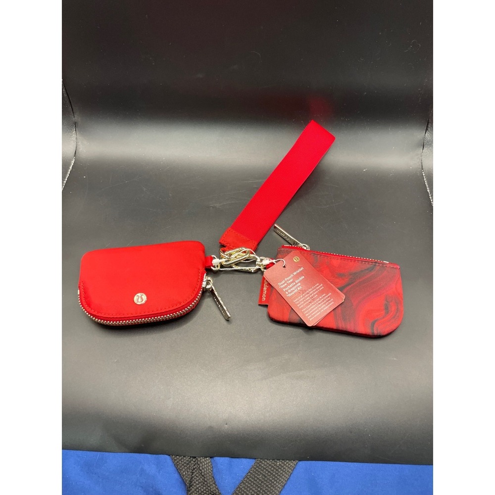 Lululemon Dual Pouch Wristlet Lunar New Year Red LW9FZ3S NWT